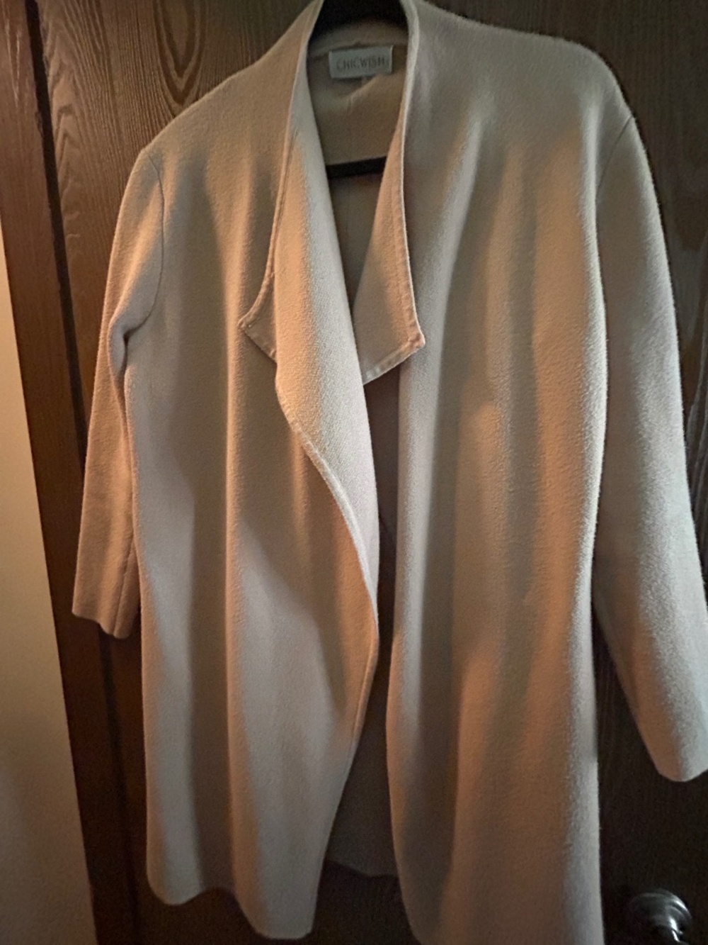 Open Front Knit Coat